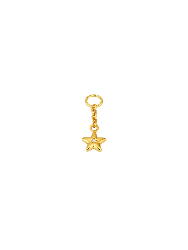 Pingente Correntinha Star - Dourado