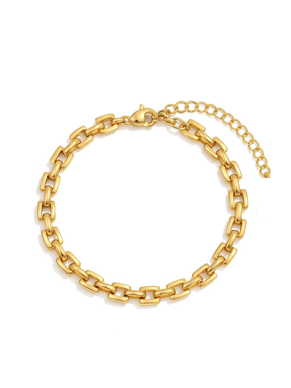 Pulseira Clock - Dourada