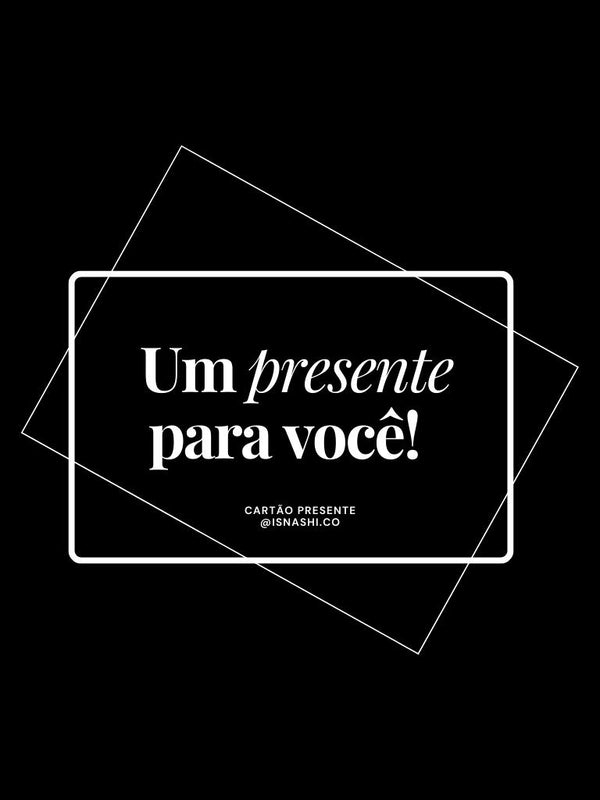 Cartão-presente Isnashi.Co