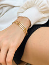 Bracelete Liso 2mm - Dourado