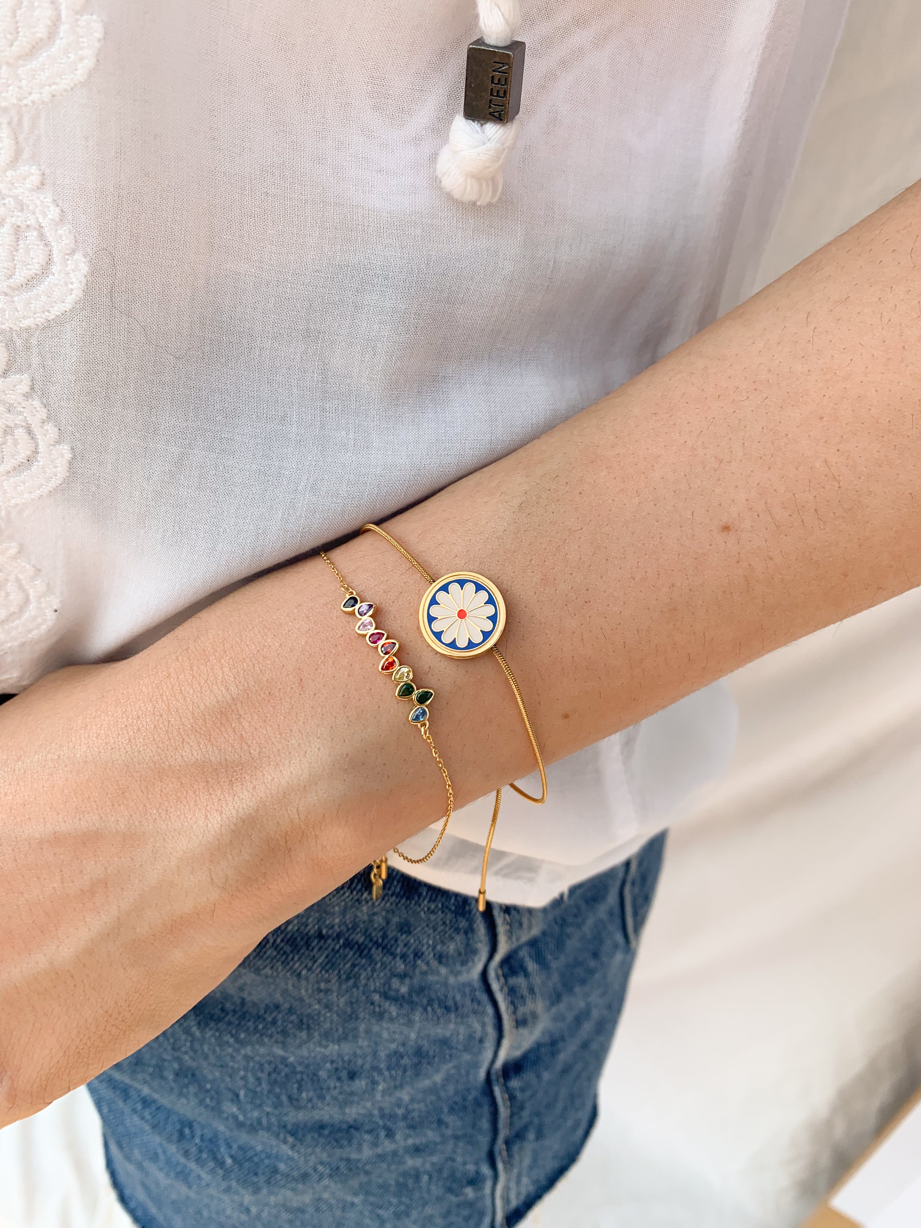 Pulseira Margarida - Dourada