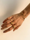 Bracelete Liso 2mm - Dourado